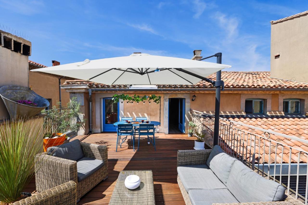 Apartmán La Terrasse Tapaja Vue Conciergeriedamecarcas Carcassonne Exteriér fotografie
